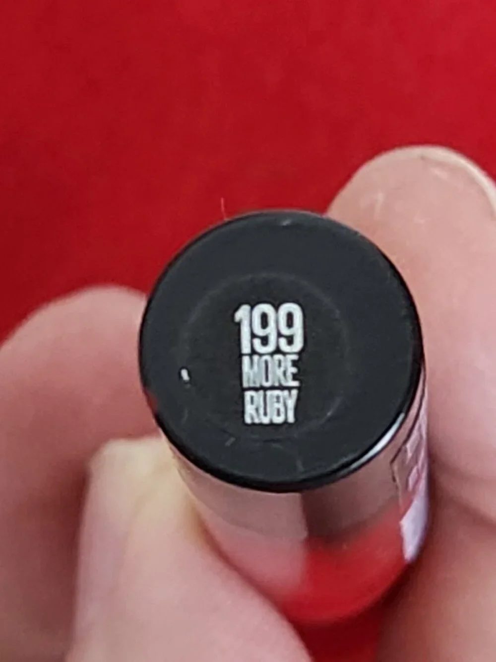 Maybelline NY Ultimatte Color Sensational Matte Lipstick 1.7g Nbr. 199 More Ruby